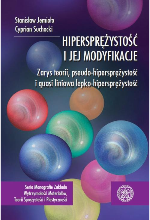 Hipersprężystość i jej modyfikacje. Zarys teorii, pseudo-hipersprężystość i quasi liniowa lepko-sprężystość