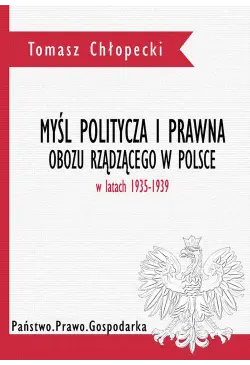 Myśl polityczna i prawna...