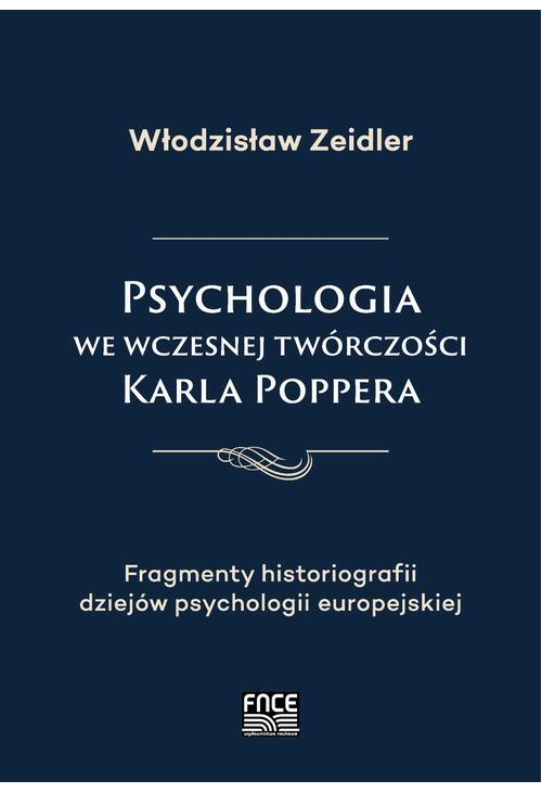 Psychologia we wczesnej twórczości Karla Poppera