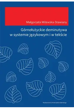 Górnołużyckie deminutywa w...