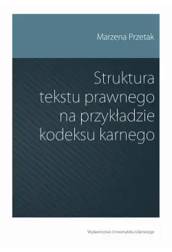 Struktura tekstu prawnego...