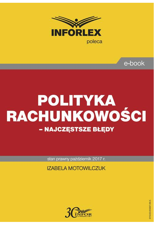 Polityka rachunkowości – najczęstsze błędy