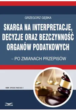 Skarga na interpretacje...