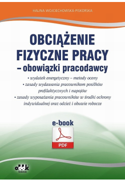 Obciążenie fizyczne pracy –...