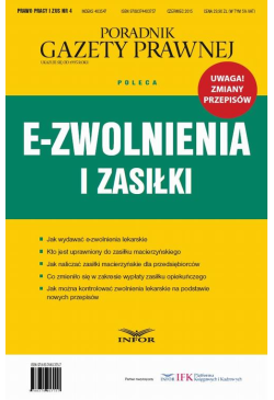 E-zwolnienia i zasiłki