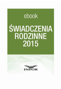 Świadczenia rodzinne 2015