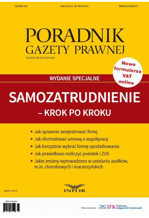 Samozatrudnienie - krok po kroku - wydanie specjalne