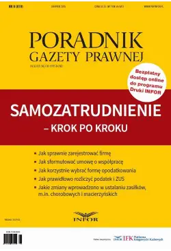 Samozatrudnienie - krok po...