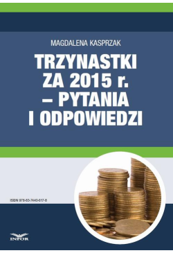 Trzynastki za 2015 r. w...