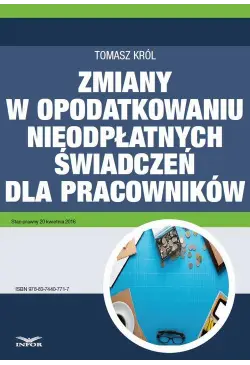 Zmiany w opodatkowaniu...