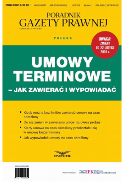 Umowy terminowe – jak...