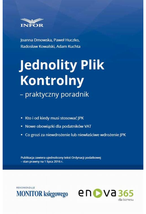 Jednolity plik kontrolny – praktyczny poradnik