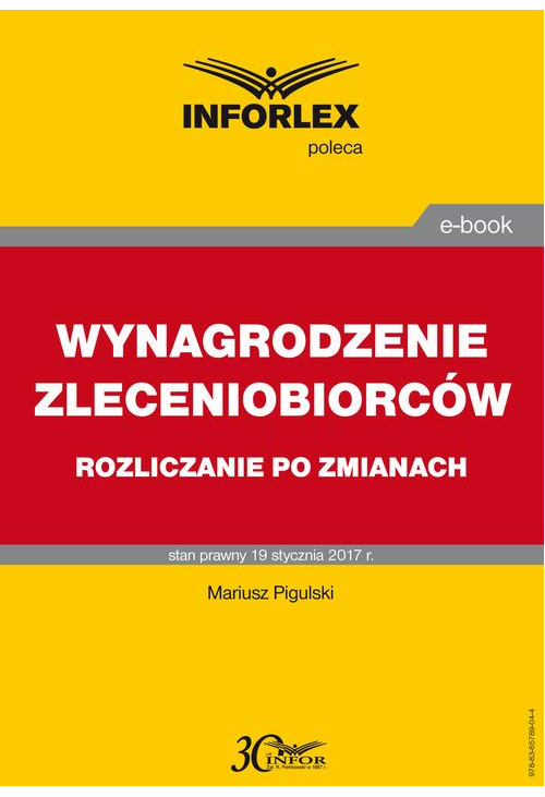 WYNAGRODZENIE ZLECENIOBIORCÓW rozliczanie po zmianach