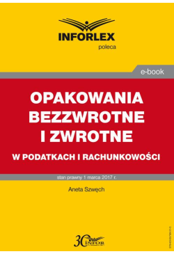 OPAKOWANIA BEZZWROTNE I...
