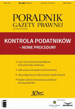 Kontrola podatników – nowe...