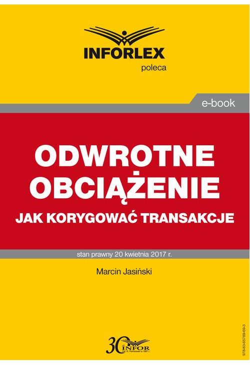 ODWROTNE OBCIĄŻENIE jak korygować transakcje