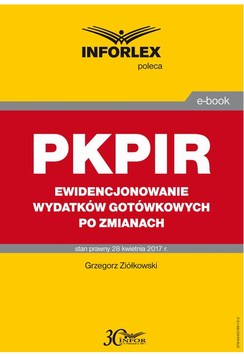 PKPIR Ewidencjonowanie wydatków gotówkowych po zmianach