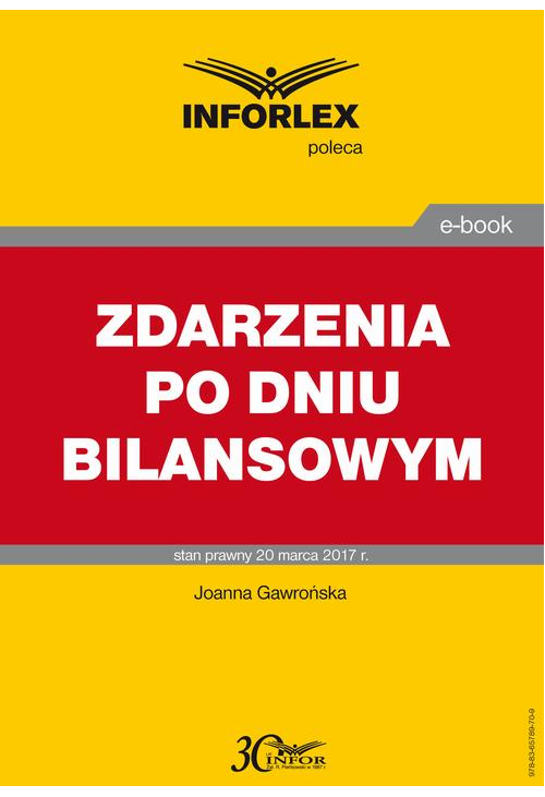 ZDARZENIA PO DNIU BILANSOWYM