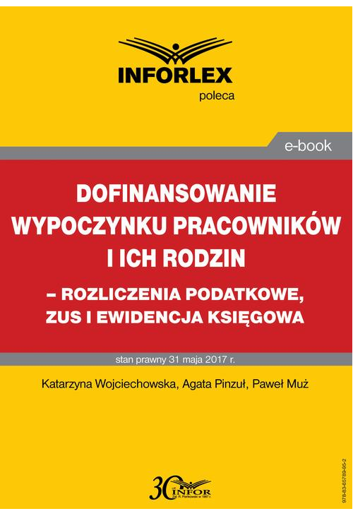 Dofinansowanie wypoczynku pracowników i ich rodzin - rozliczenia podatkowe, ZUS i ewidencja księgowa