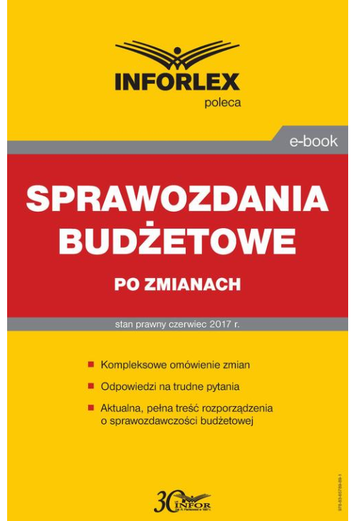 Sprawozdania budżetowe po zmianach