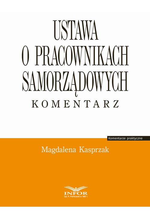 Ustawa o pracownikach samorządowych. Komentarz