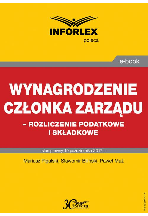 Wynagrodzenie członka zarządu – rozliczenia podatkowe i składkowe