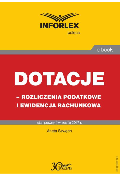 Dotacje - rozliczenia podatkowe i ewidencja rachunkowa