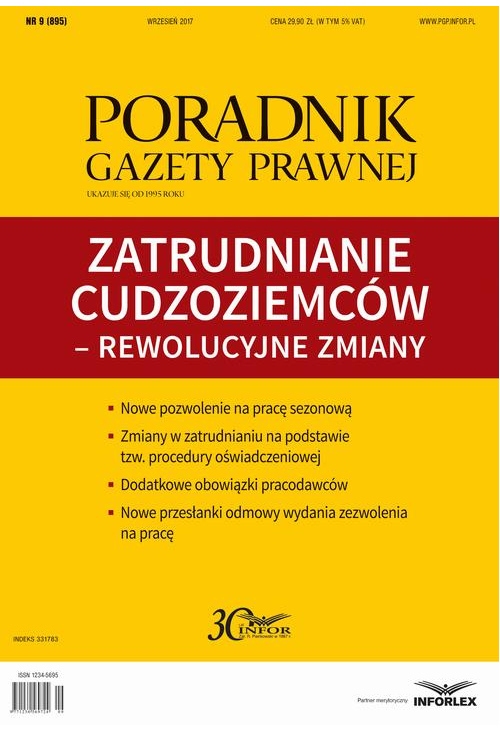 Zatrudnianie cudzoziemców w Polsce (PGP 9/2017)