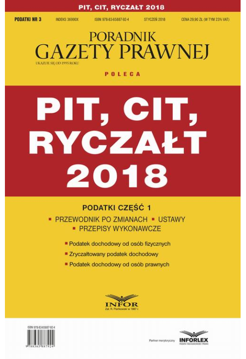 PIT, CIT, ryczałt 2018. Podatki część 1