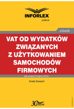 VAT od wydatków związanych...