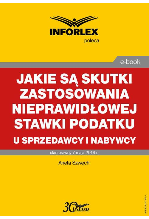 Jakie są skutki zastosowania nieprawidłowej stawki podatku u sprzedawcy i nabywcy