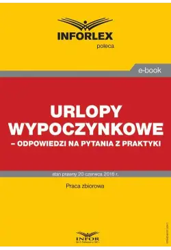 Urlopy wypoczynkowe –...