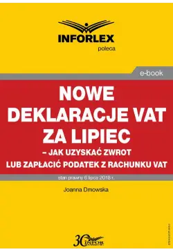 Nowe deklaracje VAT za...