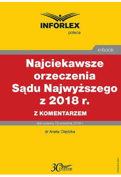 Najciekawsze orzeczenia...