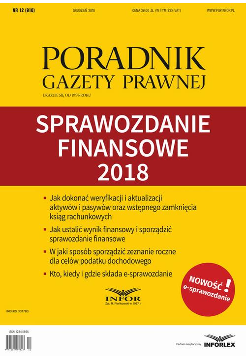 Sprawozdanie finansowe 2018