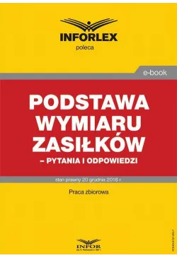 Podstawa wymiaru zasiłków-...
