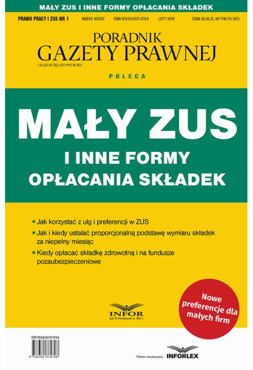 Mały ZUS i inne formy opłacania składek