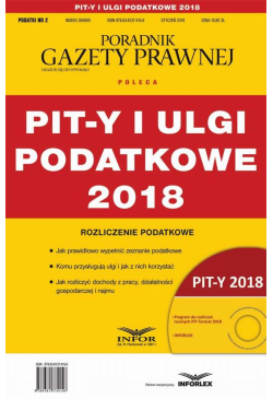 PIT-y i ulgi podatkowe 2018...