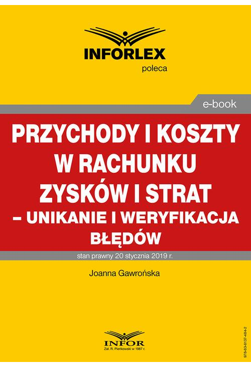 Przychody i koszty w rachunku zysków i strat – unikanie i weryfikacja błędów