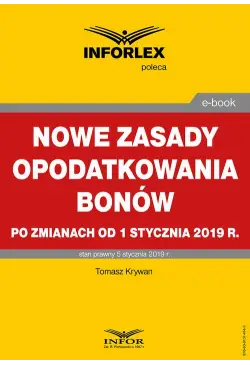 Nowe zasady opodatkowania...