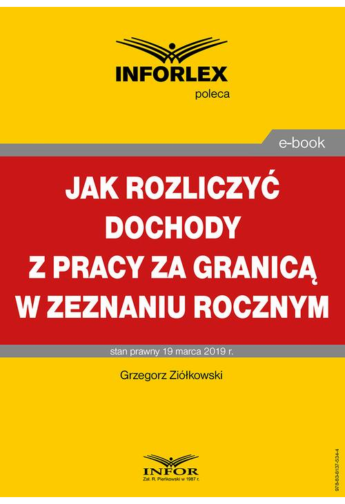 Jak rozliczyć dochody z pracy za granicą w zeznaniu rocznym