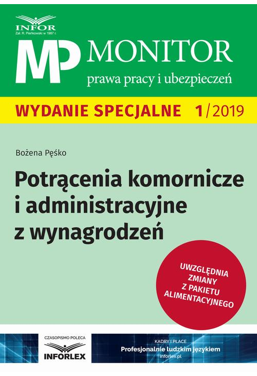 Potrącenia komornicze i administracyjne z wynagrodzeń