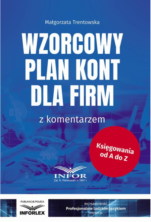 Wzorcowy plan kont dla firm z komentarzem