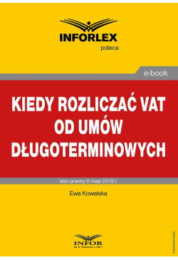 Kiedy rozliczać VAT od umów...