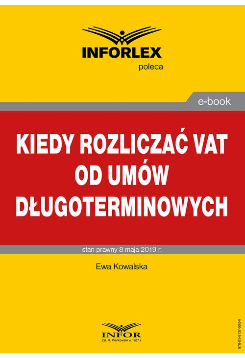 Kiedy rozliczać VAT od umów długoterminowych