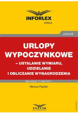 Urlopy wypoczynkowe –...