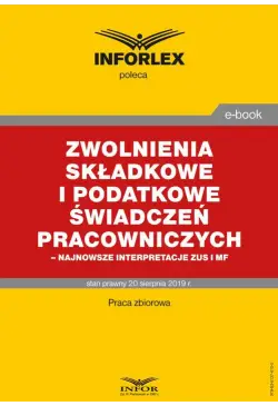 Zwolnienia składkowe i...