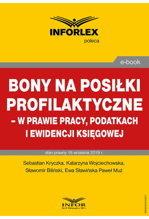 Bony na posiłki profilaktyczne – w prawie pracy, podatkach i ewidencji księgowej