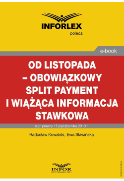 Od listopada – obowiązkowy...