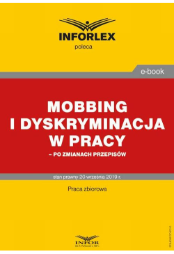 Mobbing i dyskryminacja w...